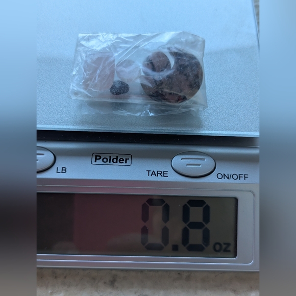 🩷 Grounded Loving Energy Plate 🖤 Rhodonite Black Obsidian & Rose Quartz cabs - Picture 6 of 9